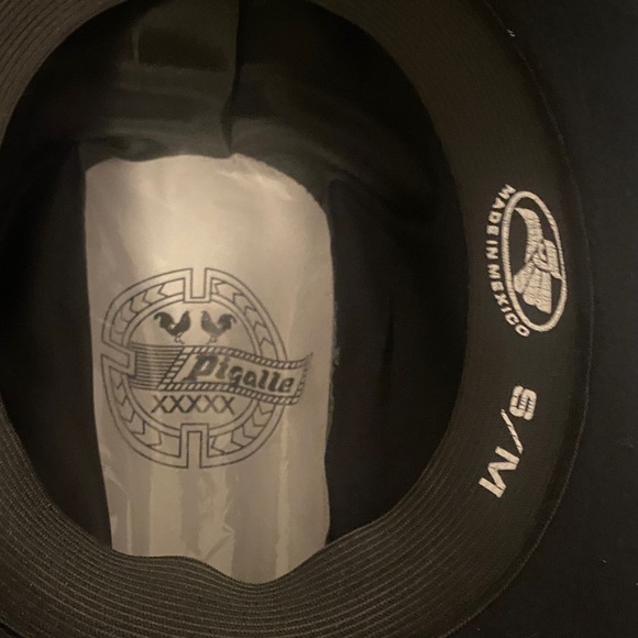 Mexican Made Cowboy Hat with Braided Band - Picture 7 of 10